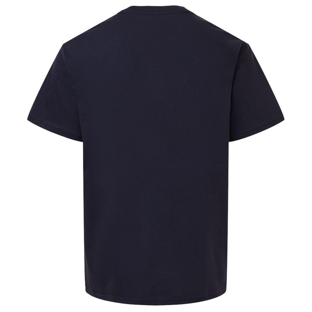 American Apparel Youth Navy Fine Jersey Tee