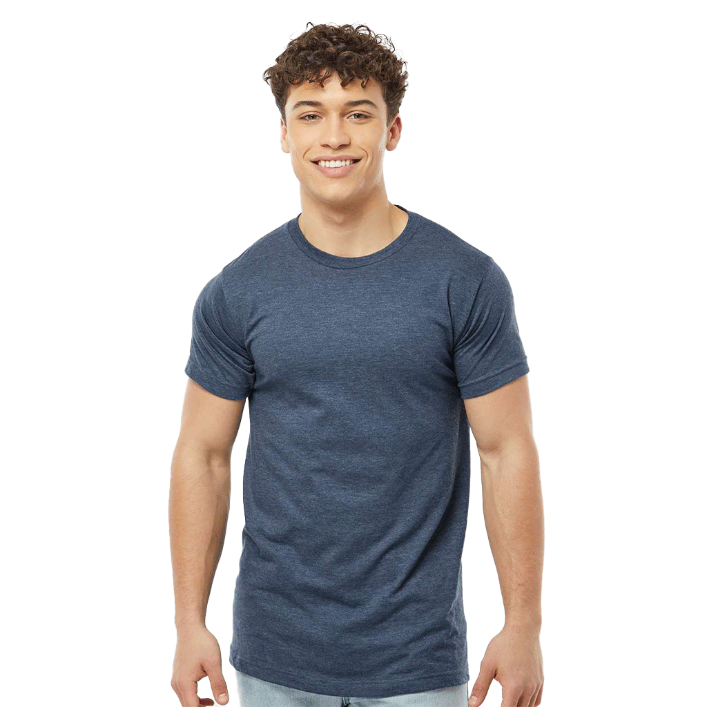 Tultex Unisex Heather Denim Fine Jersey T-Shirt