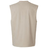 American Apparel Unisex Faded Bone Heavyweight Cotton Garment-Dyed Mid-Length Muscle Tee