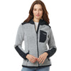 Columbia Women's White/Black Arctic Crest Sherpa Full-Zip Jacket