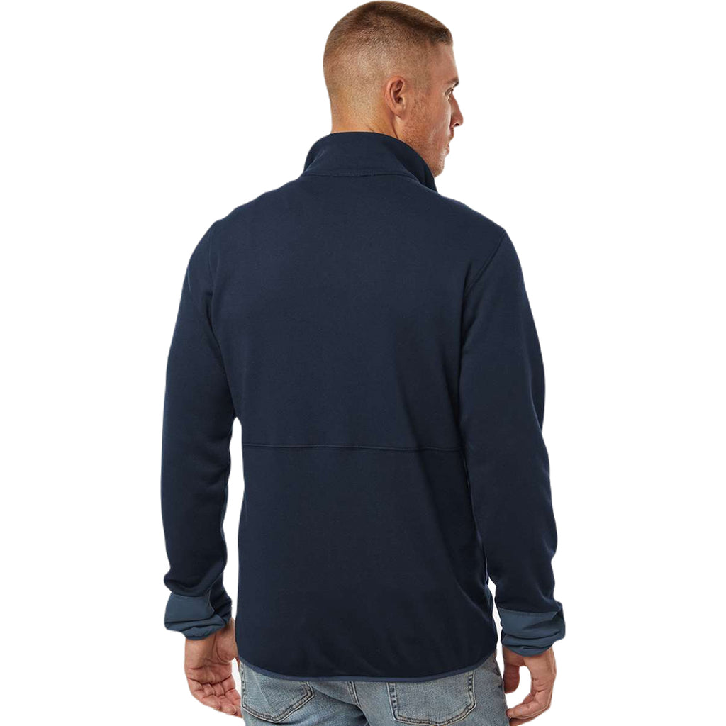 Columbia Men's Collegiate Navy/Dark Mountain Hike Half-Zip Pullover