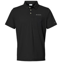 Columbia Men's Black Tech Trail Utility Polo
