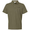 Columbia Men's Stone Green Tech Trail Utility Polo