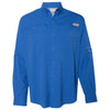 Columbia Men's Vivid Blue PFG Tamiami Long Sleeve Shirt