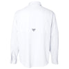 Columbia Men's White PFG Tamiami Long Sleeve Shirt