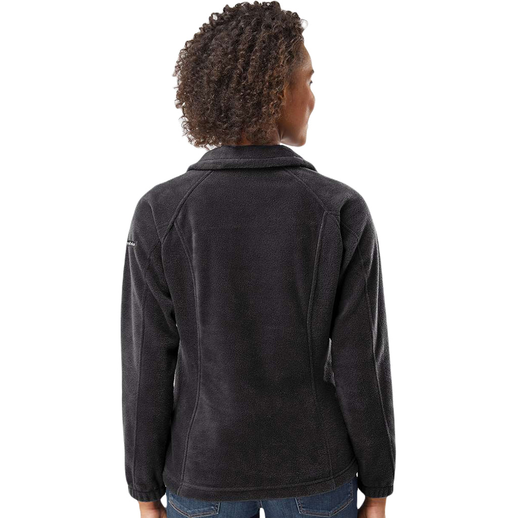 Columbia Women's Black Benton Springs Fleece Full-Zip Jacket