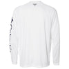 Columbia Men's White/Nightshade PFG Terminal Tackle Long Sleeve T-Shirt