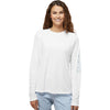 Columbia Women's White/Cirrus Grey PFG Long Sleeve Tidal Tee