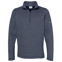 Columbia Men's Collegiate Navy Great Hart Mountain III Half-Zip Pullover