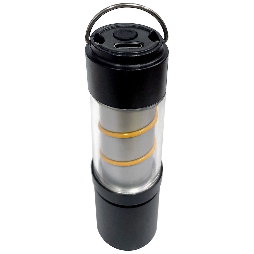 Koozie Group Yellow Illumi-Swirl Lantern Flashlight