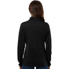 Columbia Women's Black Essential Hike Grid Fleece Half-Zip Pullover