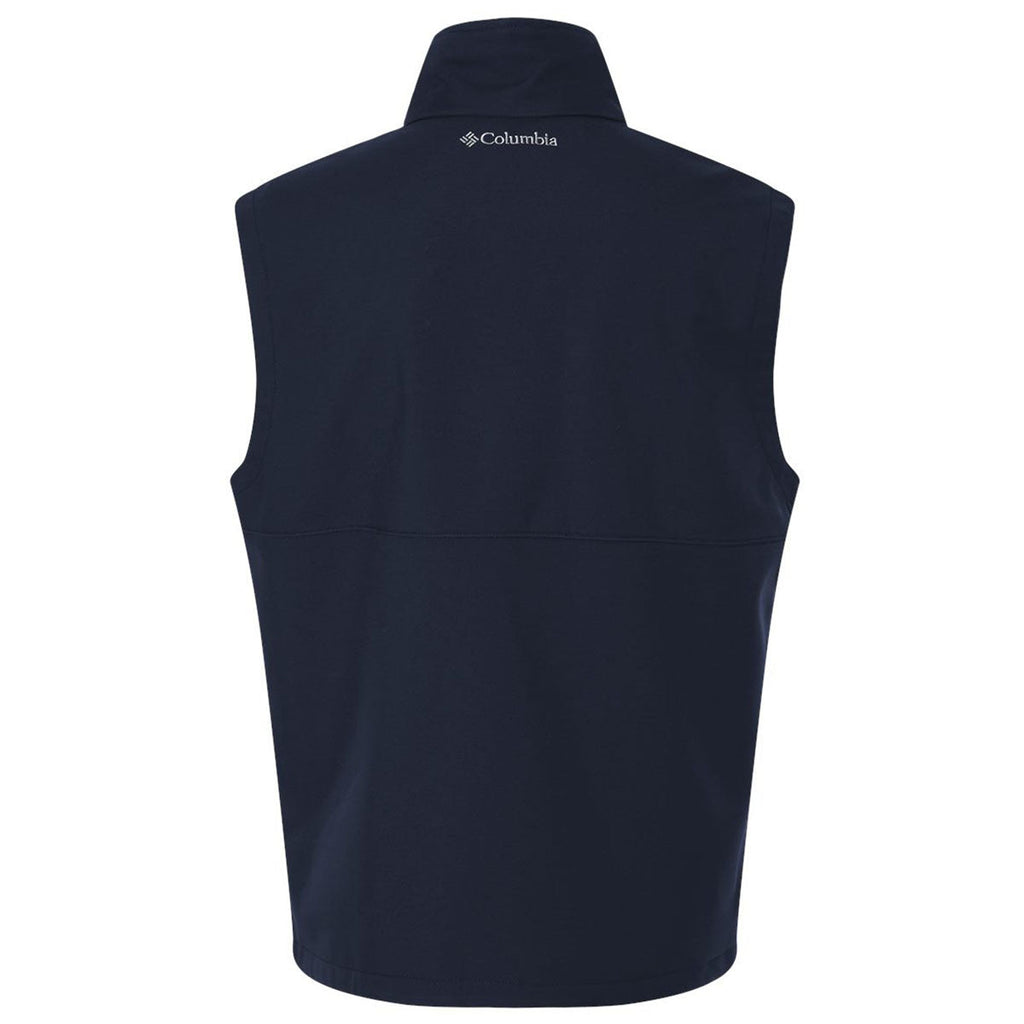 Columbia Men's Collegiate Navy Ascender II Soft Shell Vest