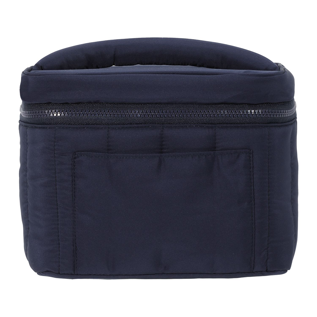 Leed's Navy Puffer Recycled 9 Can Lunch Cooler