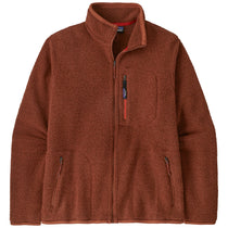 Patagonia Men's Burnished Red Reclaimed Fleece Jacket