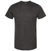 Tultex Unisex Heather Graphite Poly-Rich T-Shirt
