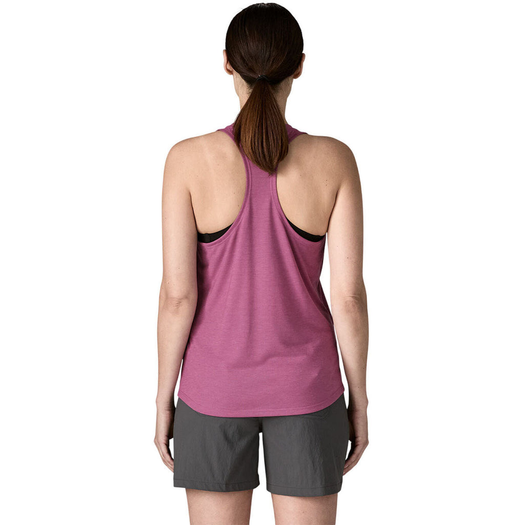 Patagonia Women's Faded Magenta Capilene Cool Trail Tank Top