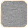 Hit Grey with Bamboo 15W Bamboo & rPET Wireless Charger