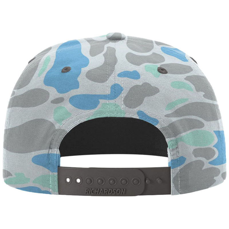 Richardson Saltwater Duck Camo/Charcoal Printed Umpqua Gramps Cap