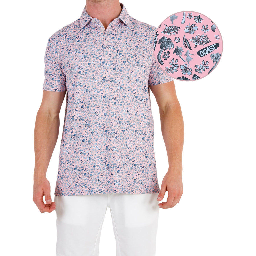 AndersonOrd Men's Orchid Pink Hukilau Polo