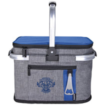 48-Hour Koozie Blue Collapsible Picnic Basket