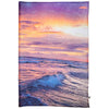 Good Value White Small Sublimated Fleece Blanket