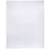 Good Value White Large Sublimated Fleece Blanket