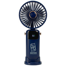 Koozie Group Navy Rechargeable Mini Handheld Fan