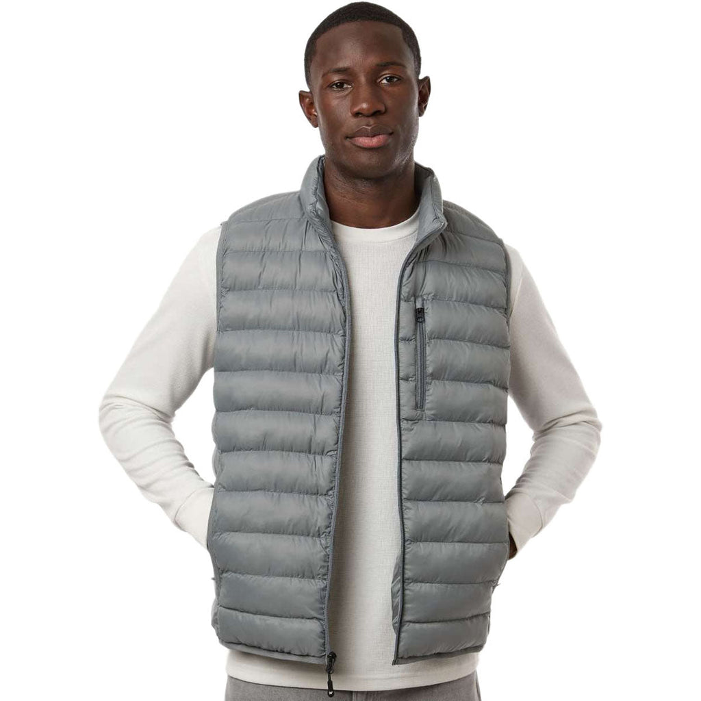Weatherproof Men's Chelsea Grey Lightweight Poly-Filled Packable Vest