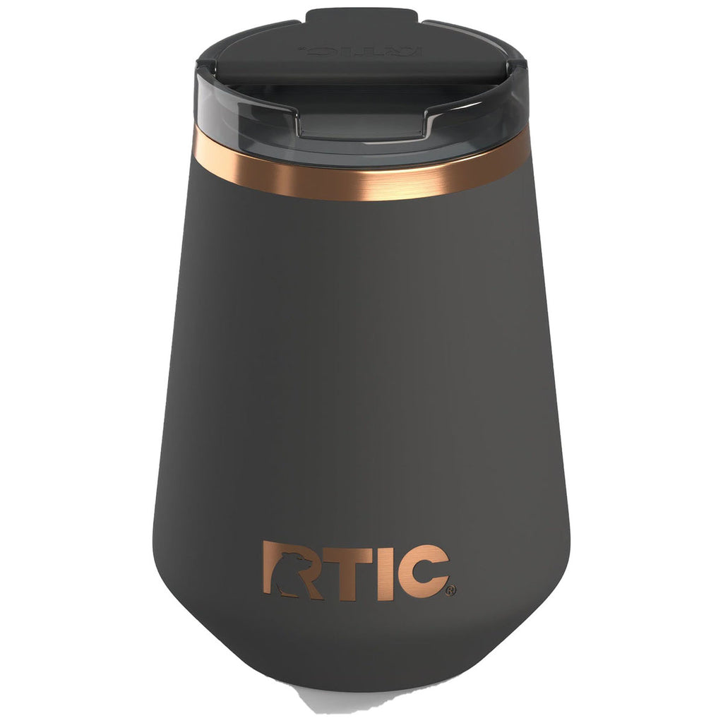 RTIC Light Black 12oz Happy Hour Wine Tumbler