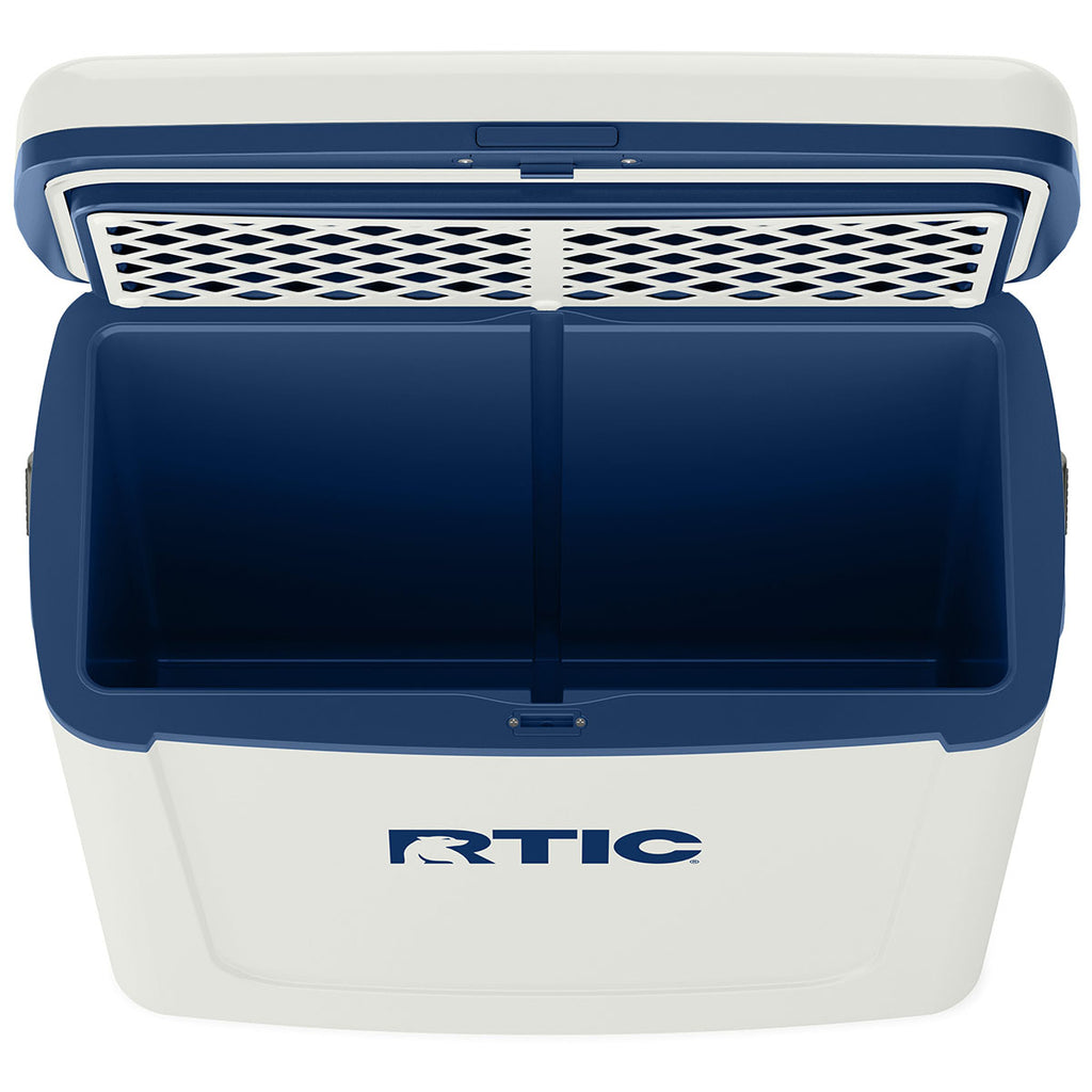 RTIC Cool Grey & Navy 16 QT Road Trip Cooler