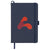 JournalBooks Navy Mix Pineapple Leather Bound Notebook