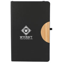 JournalBooks Black Kaya Recycled and Bamboo Notebook