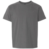 Gildan Youth Charcoal Light Cotton T-Shirt