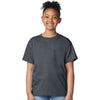 Gildan Youth Dark Heather Light Cotton T-Shirt