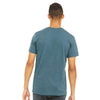 Bella + Canvas Unisex Heather Deep Teal Jersey Short-Sleeve T-Shirt