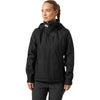 Helly Hansen Women's Black Crew Hooded Midlayer Jacket 2.0