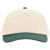 Richardson Cream/Cream/Dark Green 5-Panel Relaxed Gramps