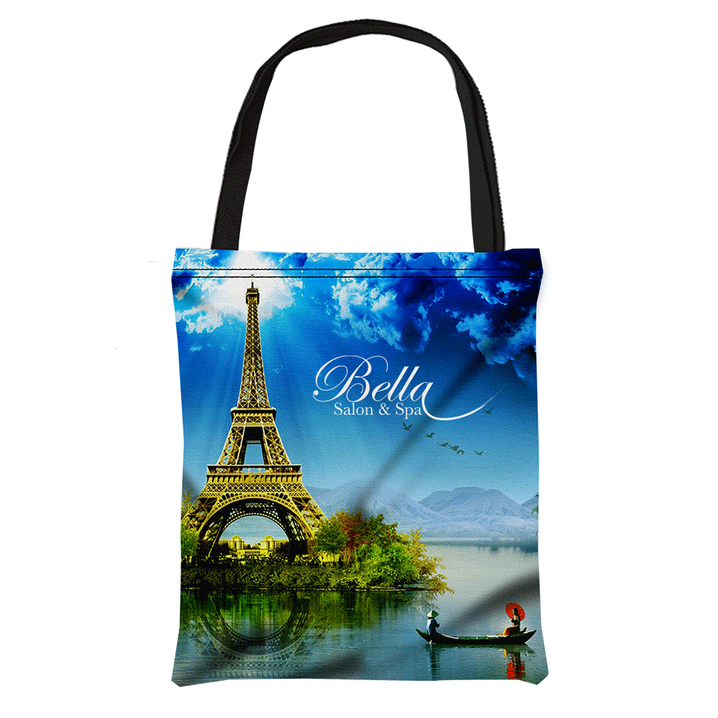 Hit White 14" W x 16" H Canvas Bag