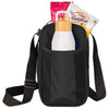 Leed's Black Crossbody Recycled 6-Can Cooler