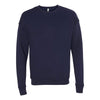 Bella + Canvas Unisex Navy Drop Shoulder Fleece Sweatshirt