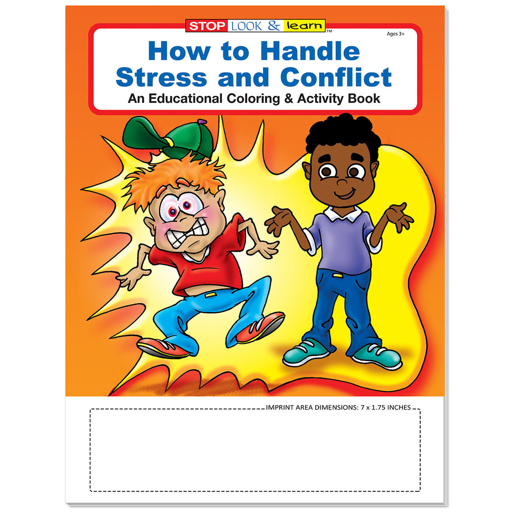 Koozie Group White Coloring Book: How to Handle Stress and Conflict