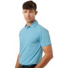 AllPro Men's Cloud Blue Pro-Flex Sorona Polo