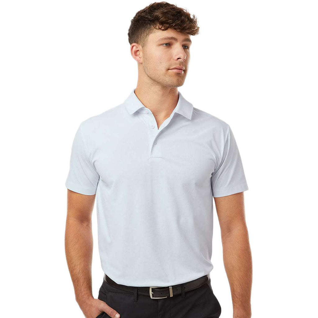 AllPro Men's White Pro-Flex Sorona Polo