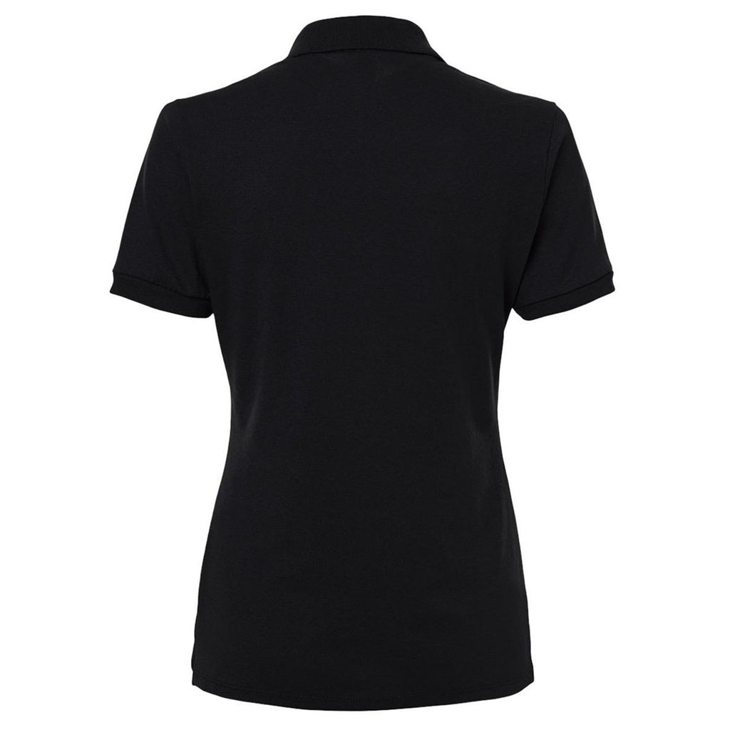 Jerzees Women's Black Dri-Power Polo