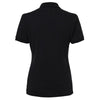 Jerzees Women's Black Dri-Power Polo