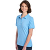 Jerzees Women's Light Blue Dri-Power Polo