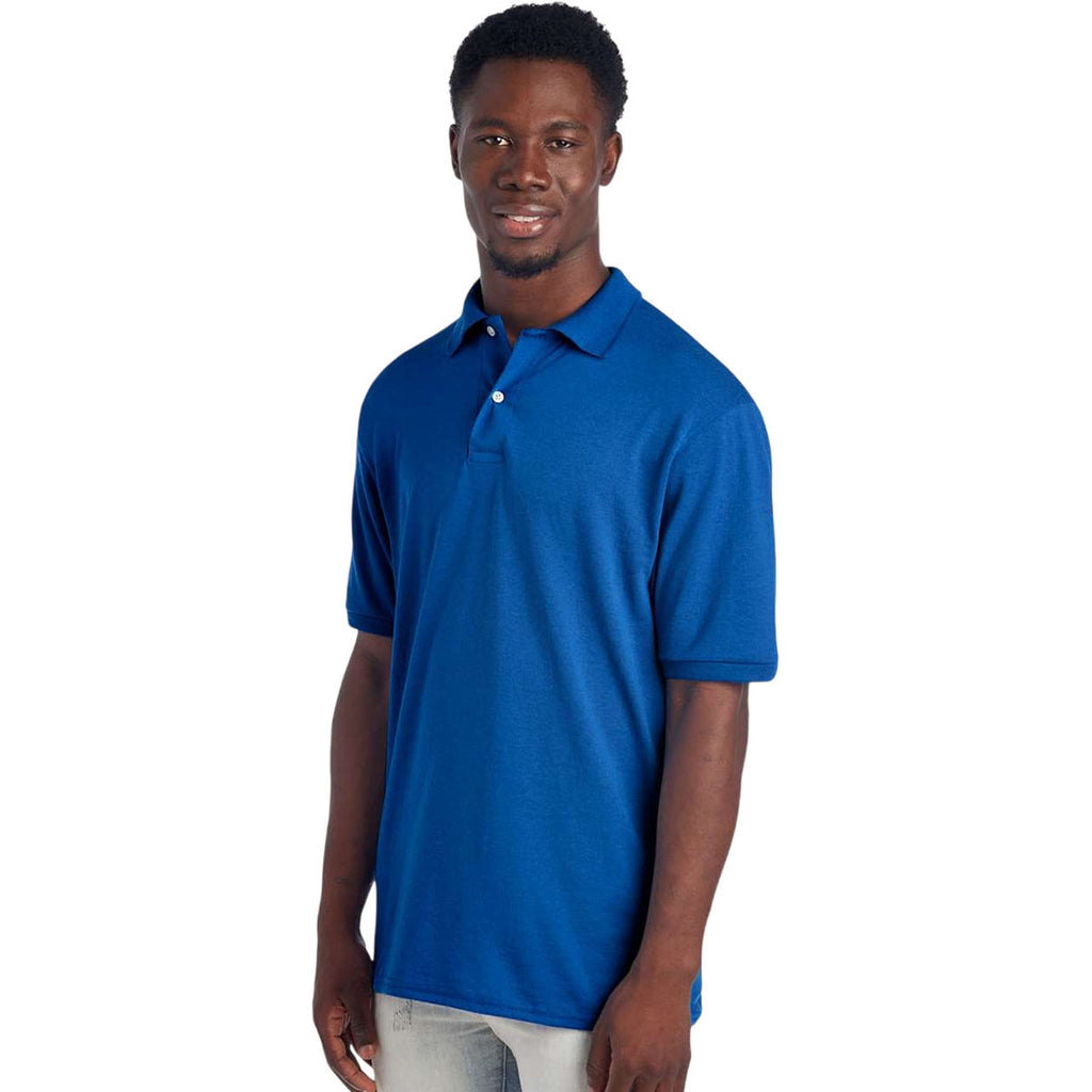 Jerzees Men's Royal Dri-Power Polo