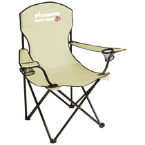 48-Hour Good Value Khaki Captain's Chair