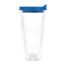 Tervis Clear Tumbler with Blue Lid Classic Tumbler 24 oz. - Printed