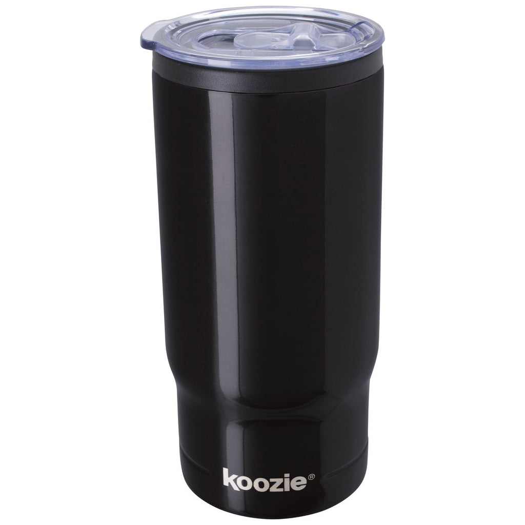 48-Hour Koozie Black Slim Triple Vacuum Tumbler - 15 oz